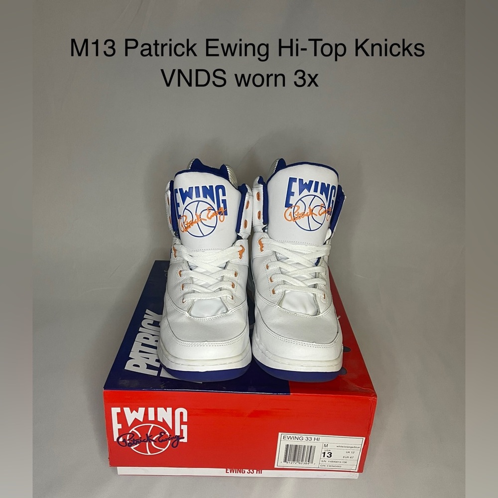 13 Patrick Ewing 33 HITOP Knicks